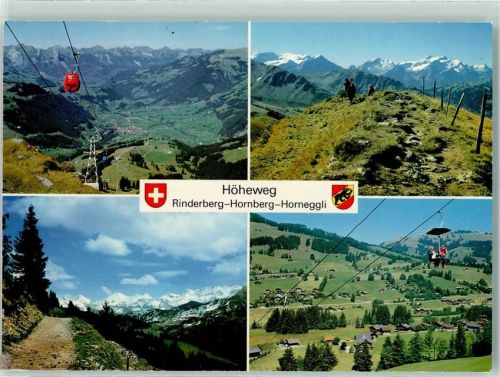 Zweisimmen Höheweg Rinderberg-Hornberg-Horneggli