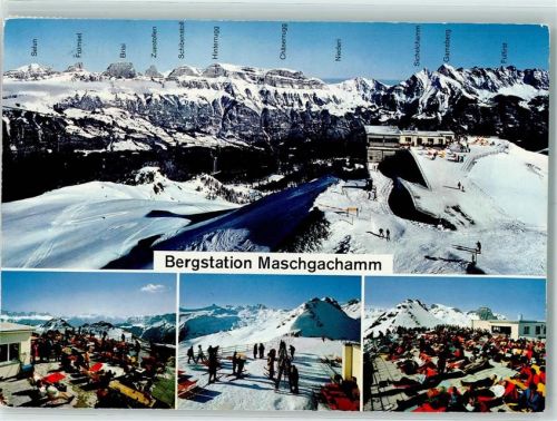 8890 Flums - Flemserberge Bergstation Maschgachamm