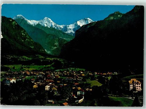 Wilderswil Eiger Mönch Jungfrau