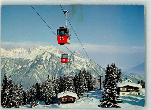 Pizol - Kabinenbahn Wangs-Furt Winter