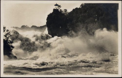 um 1930 - Schaffhausen, Kanton Schaffhausen, Rheinfall, Schweiz,Wehrliverlag