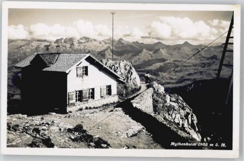 Grosser Mythen - Berggasthaus Mythen-Kulm, Schwyzeralpen, Urneralpen