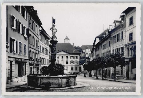 2900 Porrentruy Pruntrut - Rue de la Poste, Brunnen