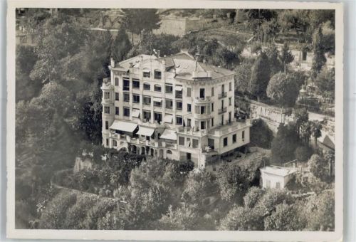 Orselina Fliegeraufnahme Hotel Montesano