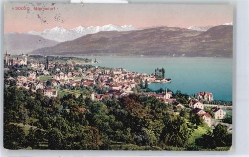 Männedorf Panorama Gesamtansicht