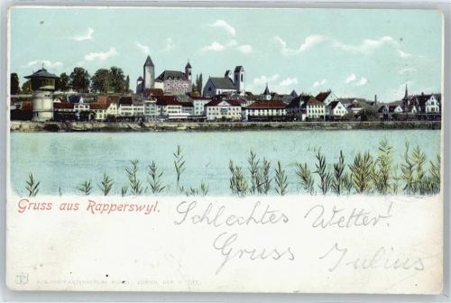 8640 Rapperswil SG - Hafen, Schloß, Burg