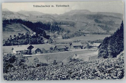 Trubschachen Ortsansicht, Tiefenbach