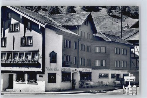 Wassen UR Gasthaus Hirschen