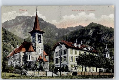 Vitznau Protest.Kirche, Schulhaus