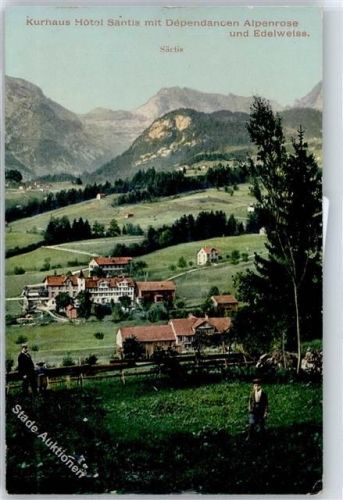 9657 Unterwasser - Kurhaus Hotel Säntis, Dependancen Alpenrose und Edelweiss