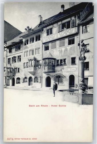 8260 Stein am Rhein - Hotel Sonne, Brunnen