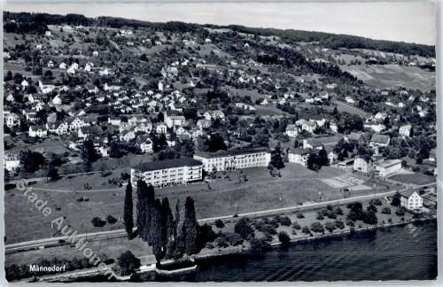 Männedorf Fliegeraufnahme