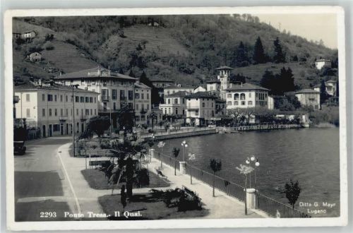 Ponte Tresa 1942 Hotel Albergo del Persce