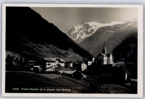 Trient Gesamtansicht, Gletscher