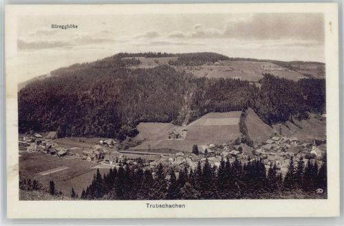 Trubschachen Kirche, Ortsansicht, Bäregghöhe