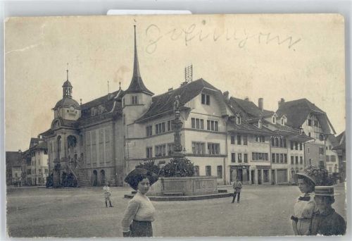 Zofingen Rathaus , Marke entfernt