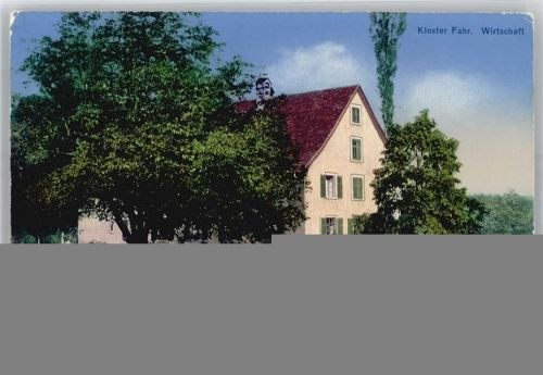 Unterengstringen Kloster Fahr Wirtschaft