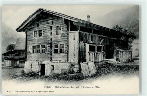 Flüeli-Ranft Geburtshaus des sel. Bruder Nikolaus v. Flüe