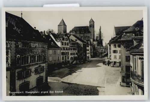 8640 Rapperswil SG - Hauptplatz, Schloß