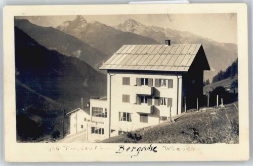 Wiesen GR Pension Bergruhe