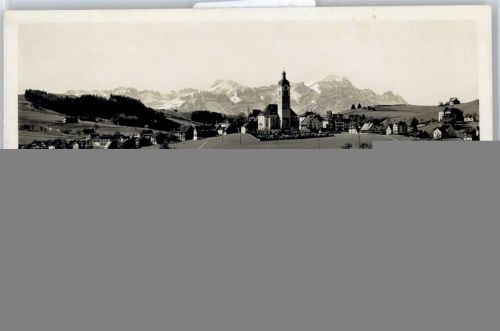 Speicher Kirche, Ortsansicht, Säntis