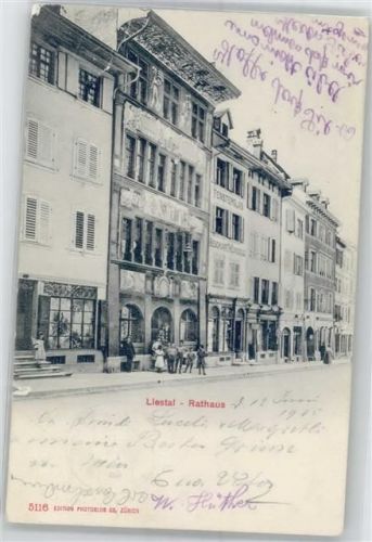 4410 Liestal Gebrauchsspuren Rathaus