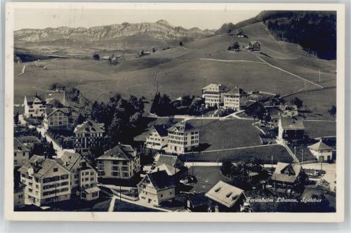 Speicher Ferienheim Libanon, Kirche, Ortsansicht