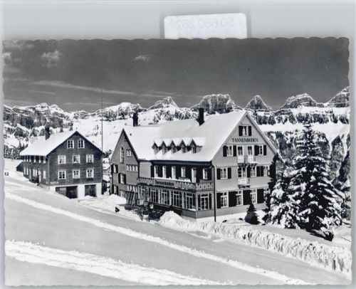 8898 Tannenboden Flumserberg - Hotel Tannenboden Flumserberg Fotokarte