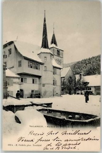 Valangin 1903 Maison