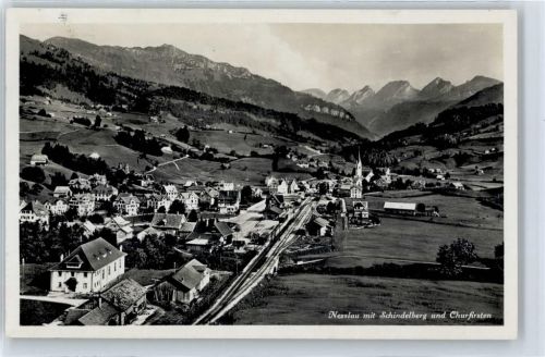 9650 Nesslau - Gesamtansicht, Schindelberg, Churfirsten