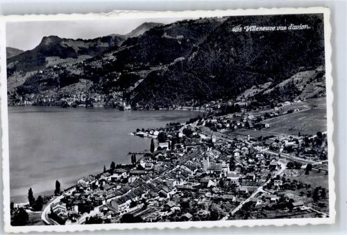 Villeneuve VD Fliegeraufnahme