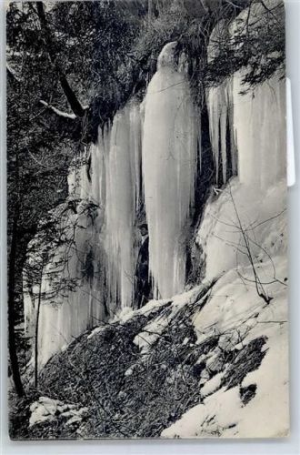 Laupen BE Wasserfall vereist