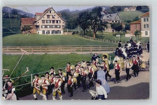 9468 Sax Gebrauchsspuren Trachten Toggenburg, Sennevölchli