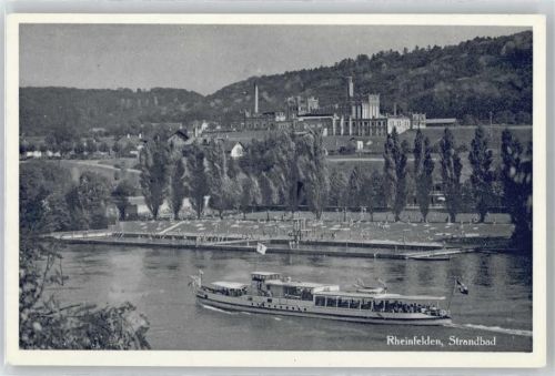 Rheinfelden Strandbad, Schiff