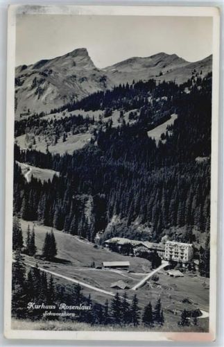 Rosenlaui Kurhaus, Schwarzhorn
