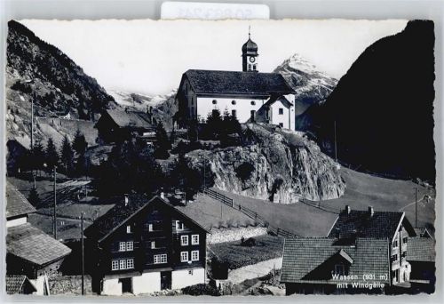 6484 Wassen UR - Windgälle, Kirche