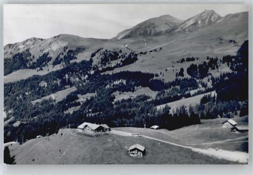Lenk im Simmental Fliegeraufnahme, Gasthaus Bühlberg