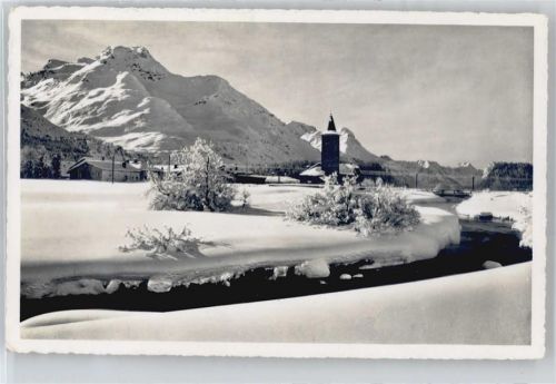 Sils/Segl Baselgia Piz della Margna