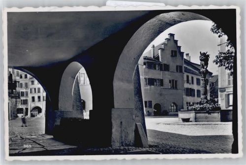 Biel/Bienne Obergasse, Brunnen