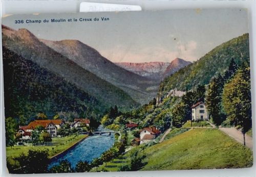 Champ-du-Moulin Gesamtansicht, Creux du Van