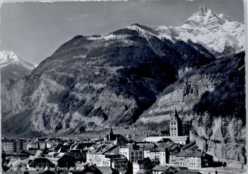 St-Maurice Teilansicht, Dents du Midi