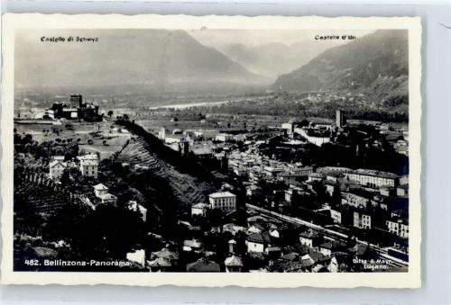 Bellinzona Gesamtansicht