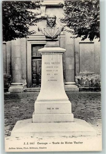Carouge GE Buste de Moise Vautier
