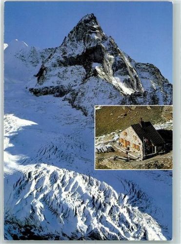 Zinal le Besso et la Cabane d`Arpittettaz