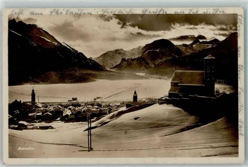 Samedan winter