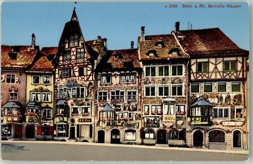 8260 Stein am Rhein - Bemalte Häuser