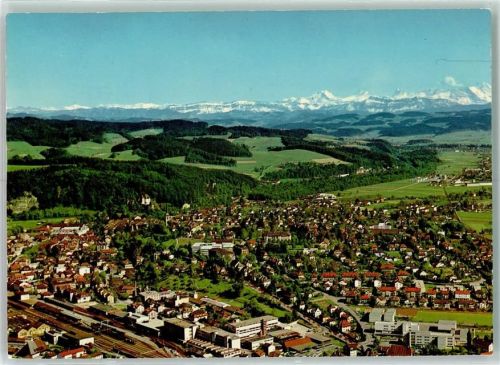 Burgdorf und die Alpen