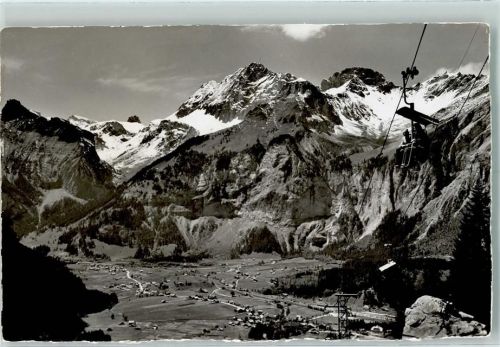 Kandersteg Sesselbahn Kandersteg-Oeschinen Wildstrubel Gross-Lohner Klein-Lohner Bonderspitz