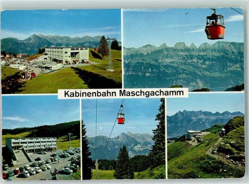 8898 Tannenboden Flumserberg - Kabinenbahn Maschgachamm