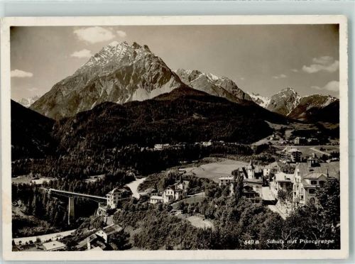 Scuol 1933 mit Pisocgruppe